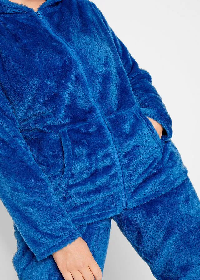 Chaqueta polar y pantalón (2 piezas) Azul polar